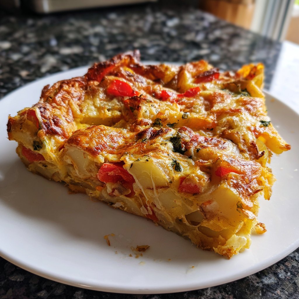 Kartoffelauflauf mit Paprika