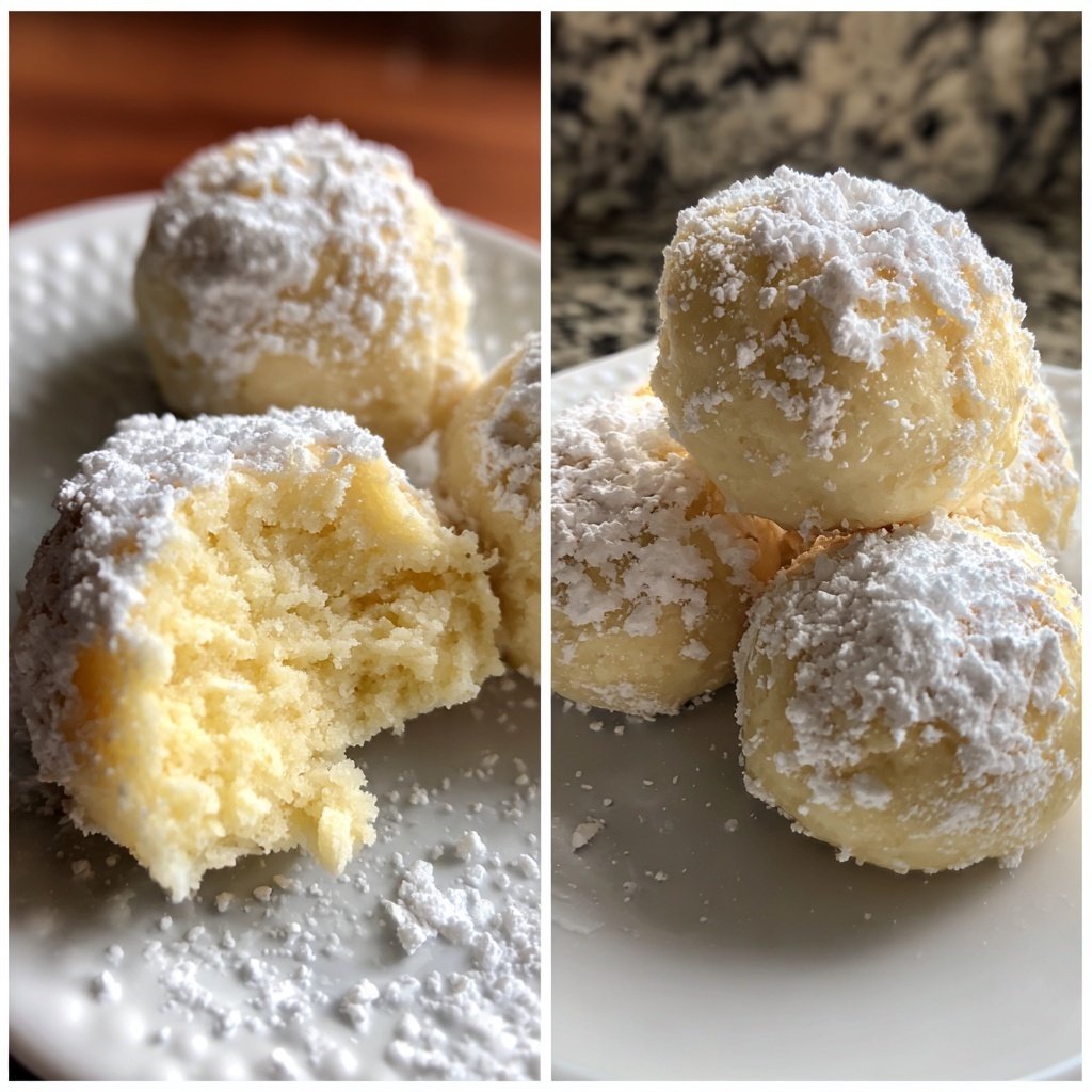 Quarkbällchen süß