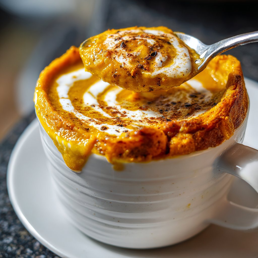 Kürbissuppe aus dem Ofen