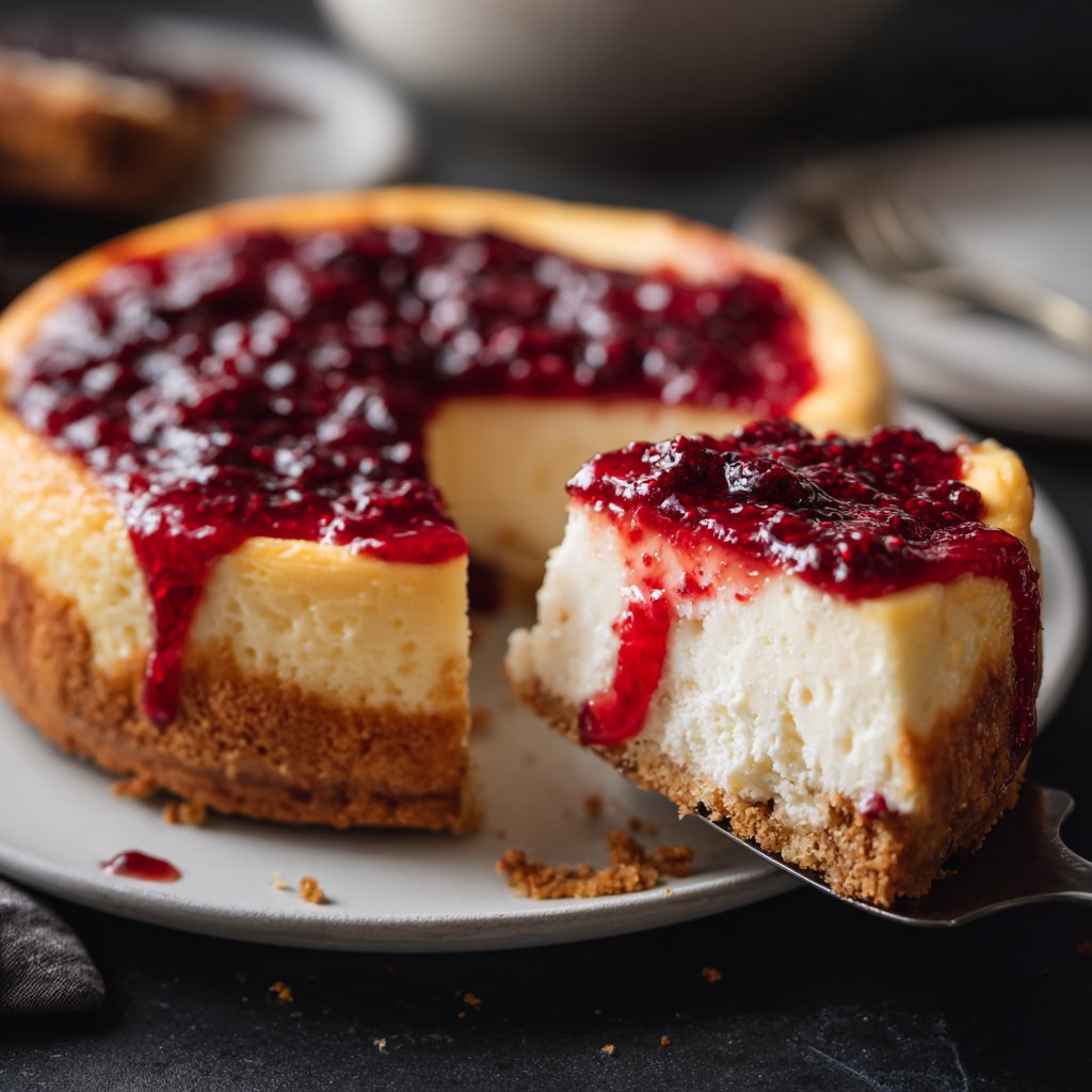 Käsekuchen klassisch gebacken