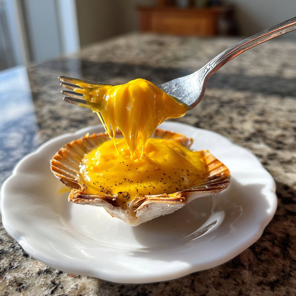 Jakobsmuscheln mit Safrancreme