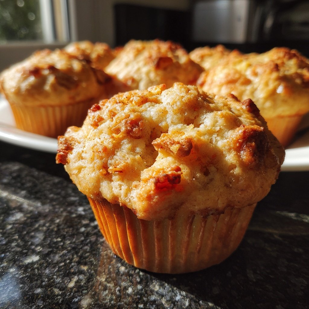 Muffins mit Apfel und Zimt