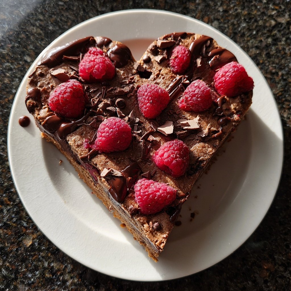 Valentinstag Kuchen mit Schokolade
