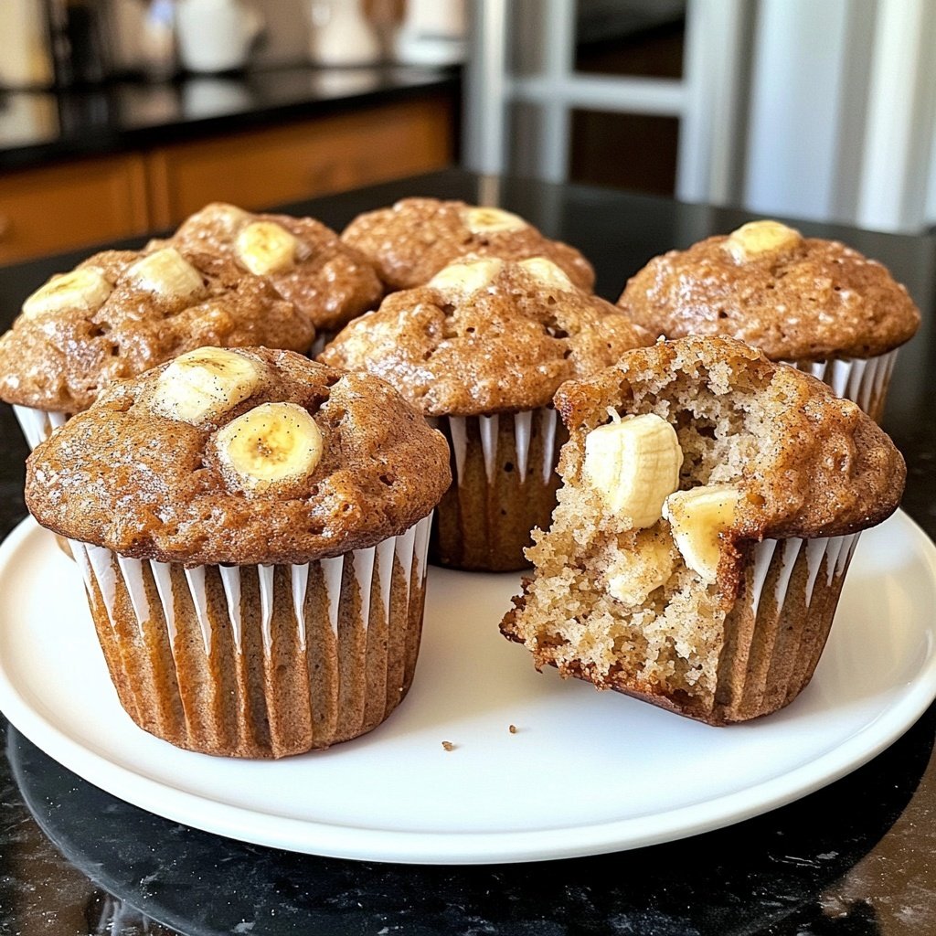 Bananenkuchen Muffins