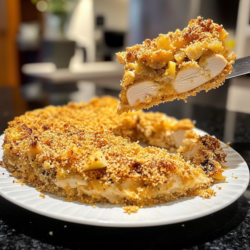 Hähnchenbrust mit Zitronen Pfeffer Kruste