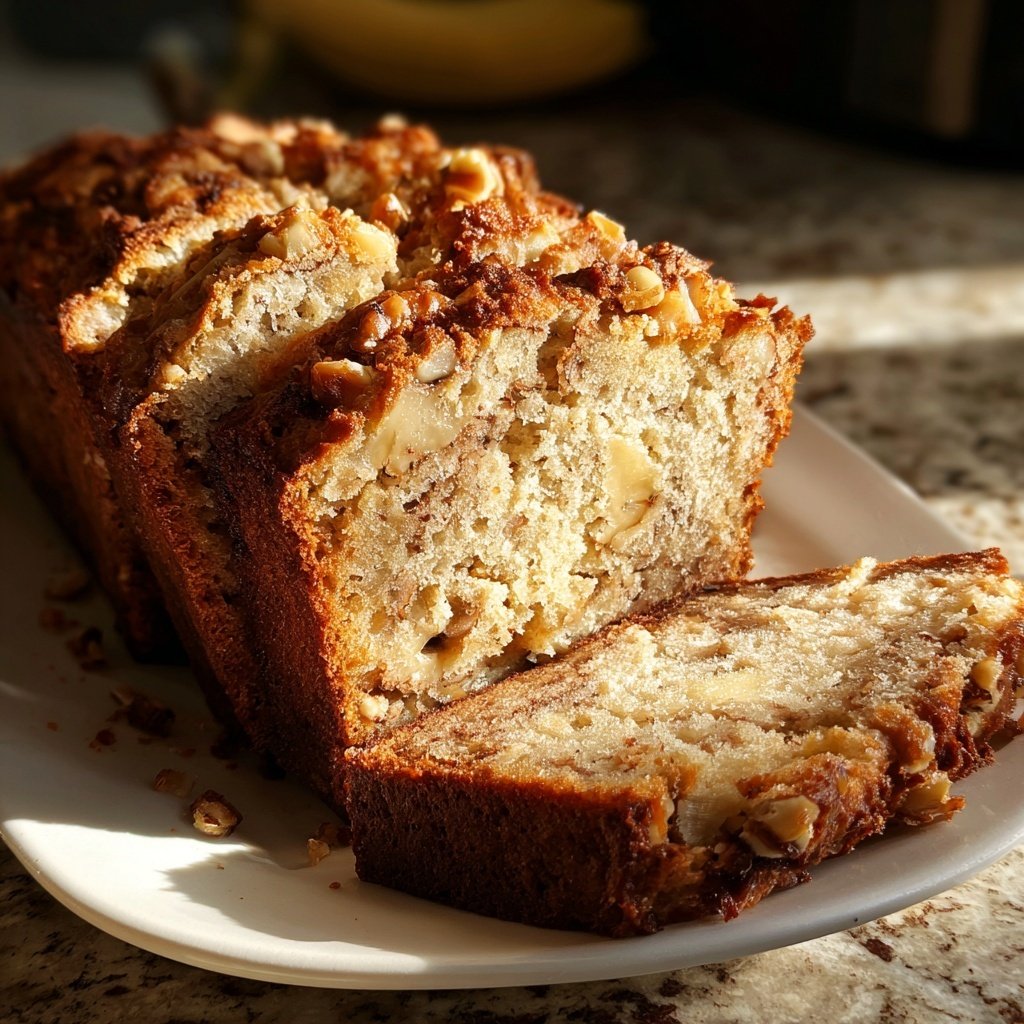 Bananenbrot mit Espresso