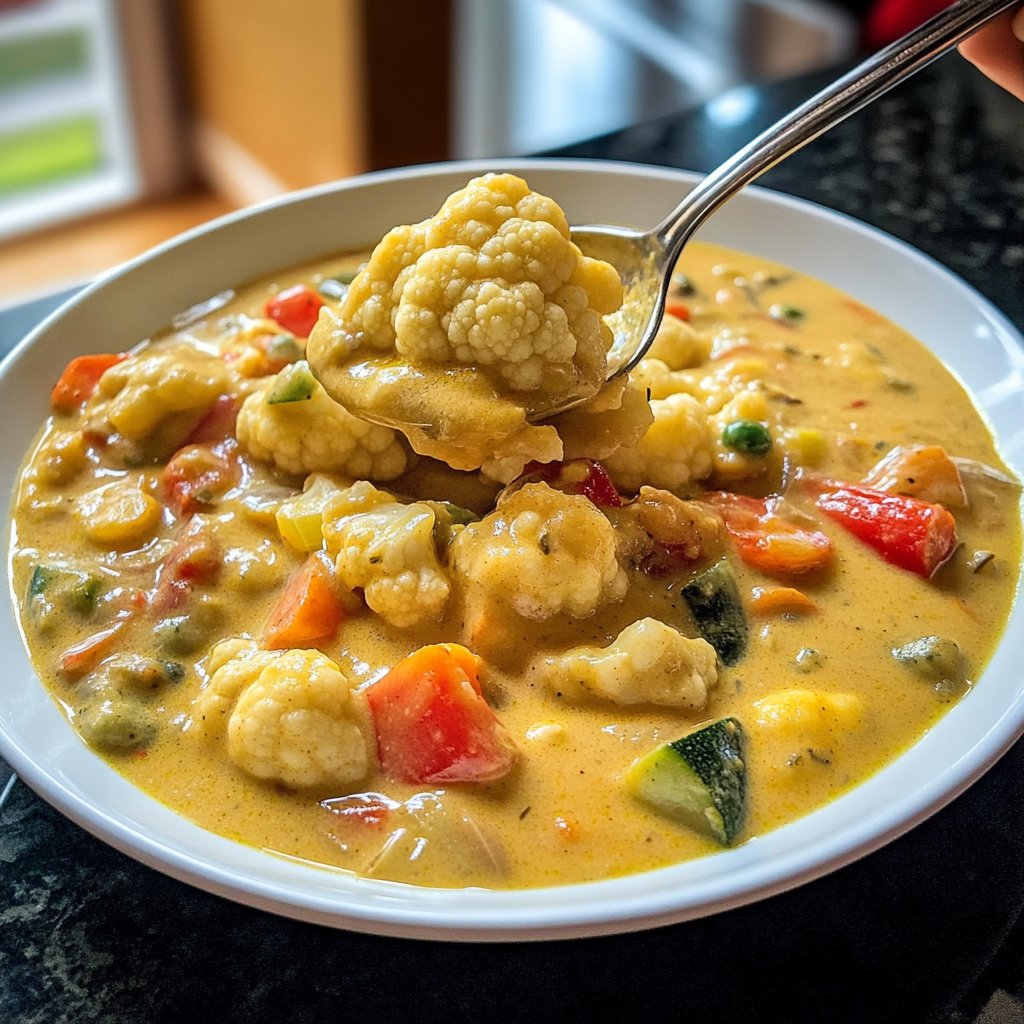 Gemüsecurry mit Blumenkohl